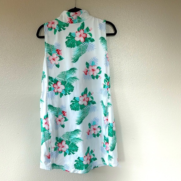 Tommy Bahama IslandZone Aubrey Dress, Hawaiian Print - Picture 3 of 5